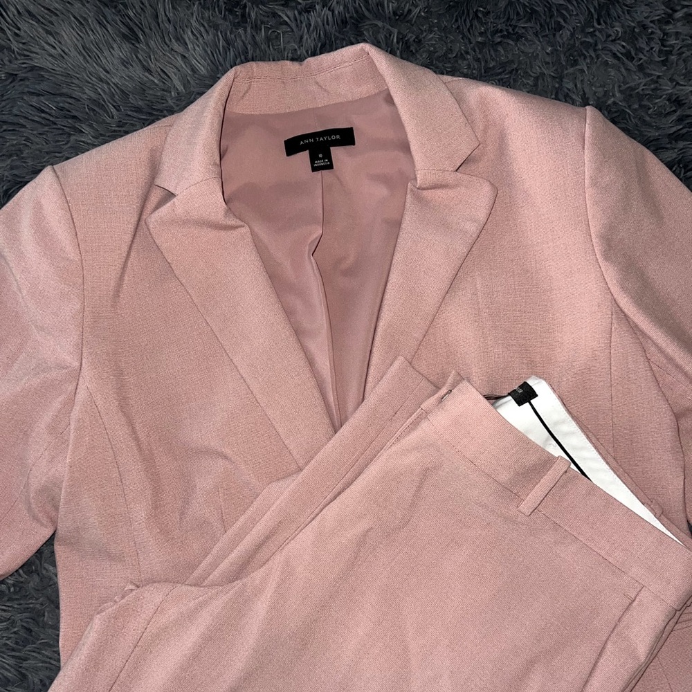 Pink Ann Taylor Suit Set